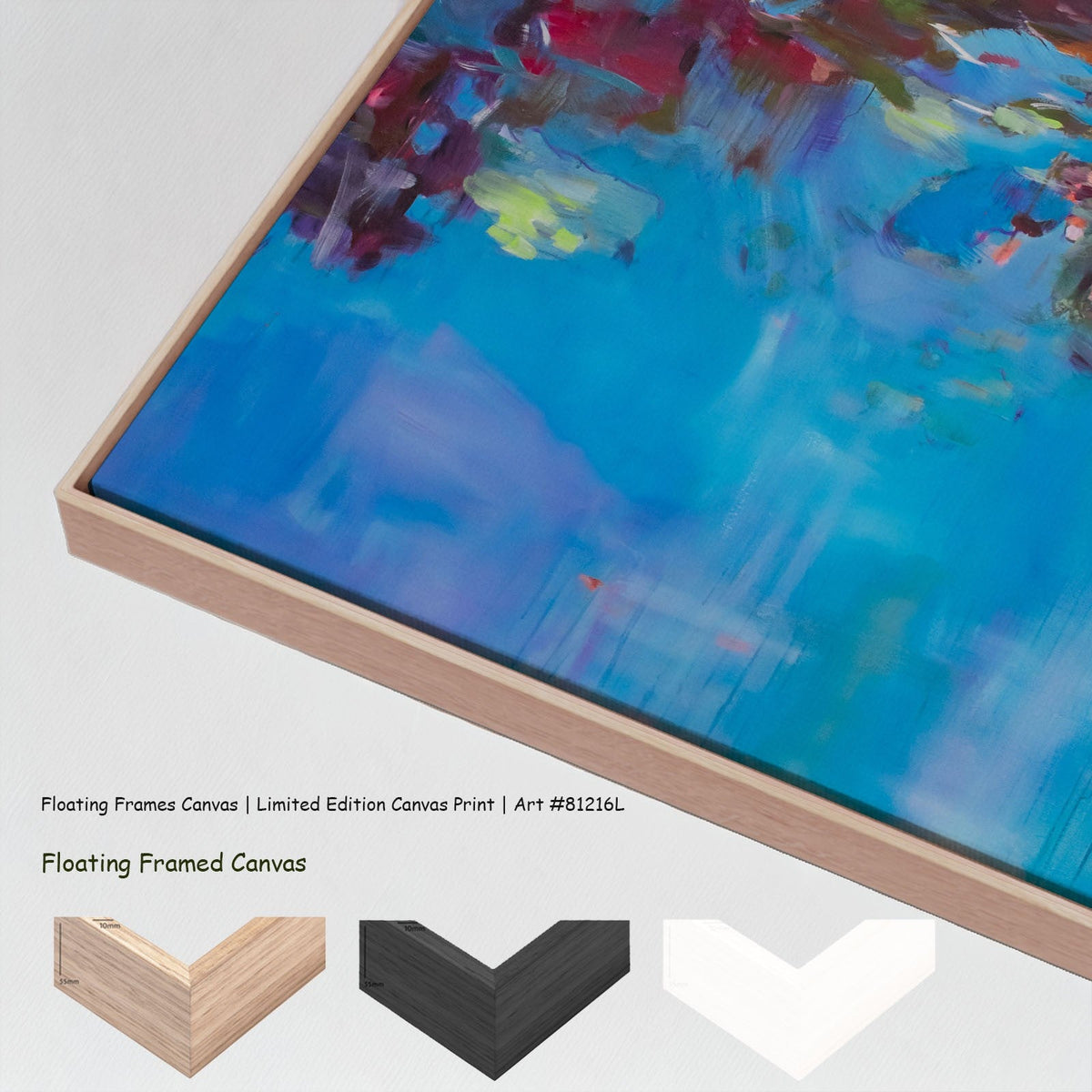 Summer Jiang — Find a Way Large Scale canvas wall art with floating frame options