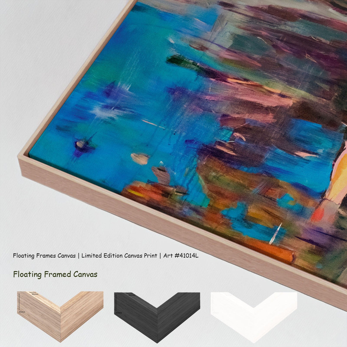 Summer Jiang — Missed Extra Large canvas wall art with floating frame options