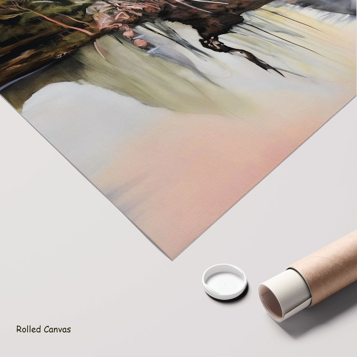 Summer Jiang, Murray River — rolled canvas 6