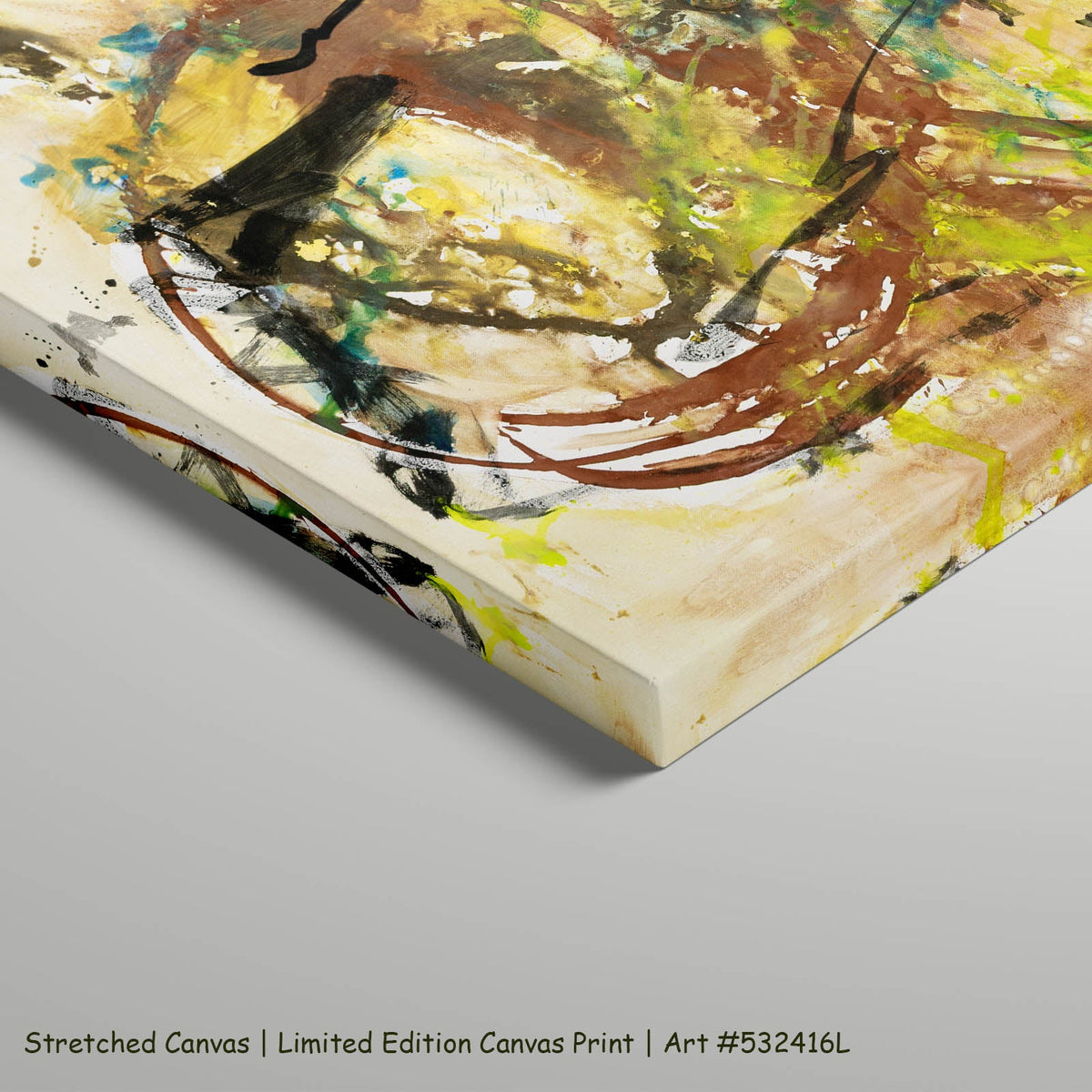 Summer Jiang — The Climb Large Modern art on stretched canvas