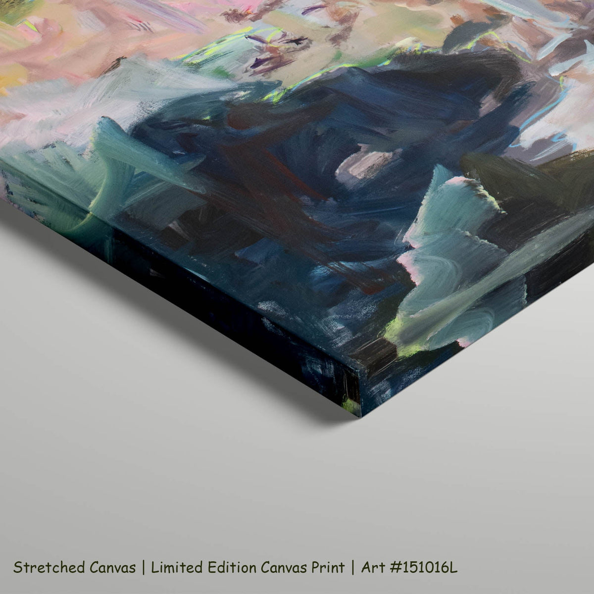 Summer Jiang — The Life I Planned Extra Large Modern art on stretched canvas