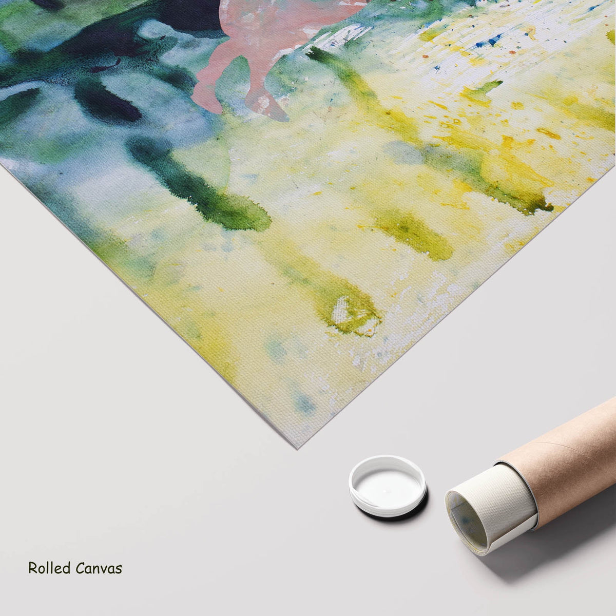 Summer Jiang — Unbreakable Large Scale Abstract art as a rolled canvas print