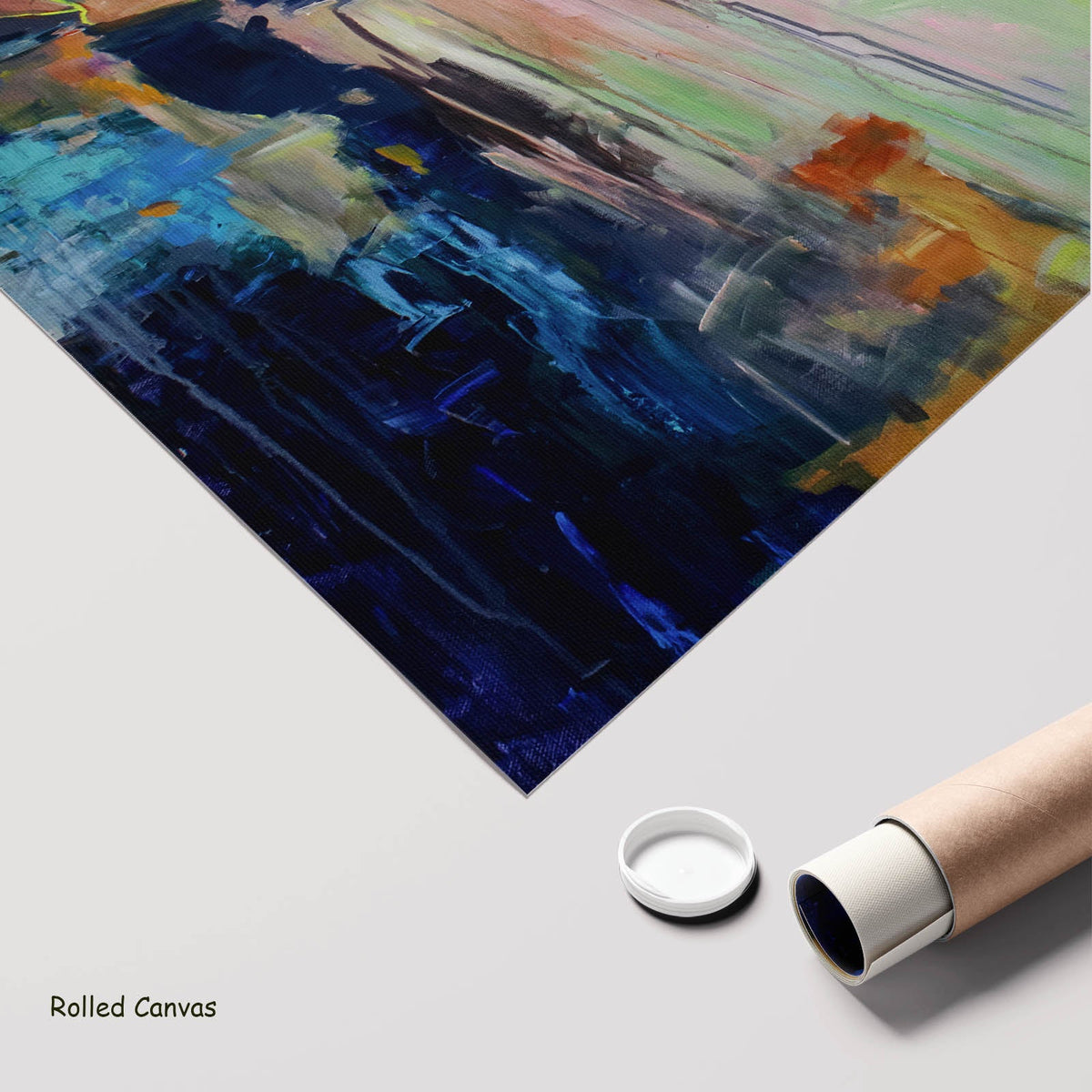 Summer Jiang — We Exist Extra Large Modern art as a rolled canvas print