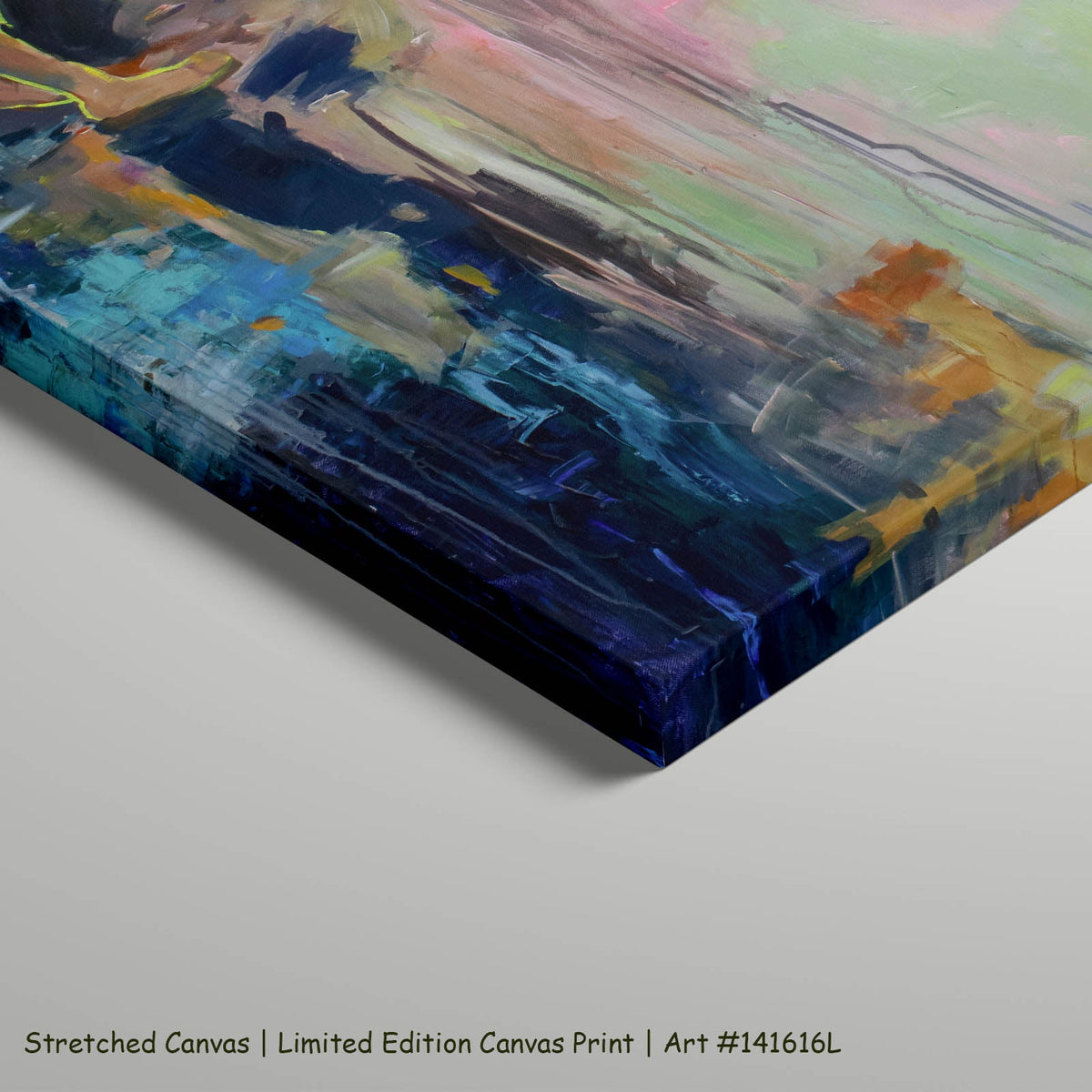 Summer Jiang — We Exist Extra Large Modern art on stretched canvas