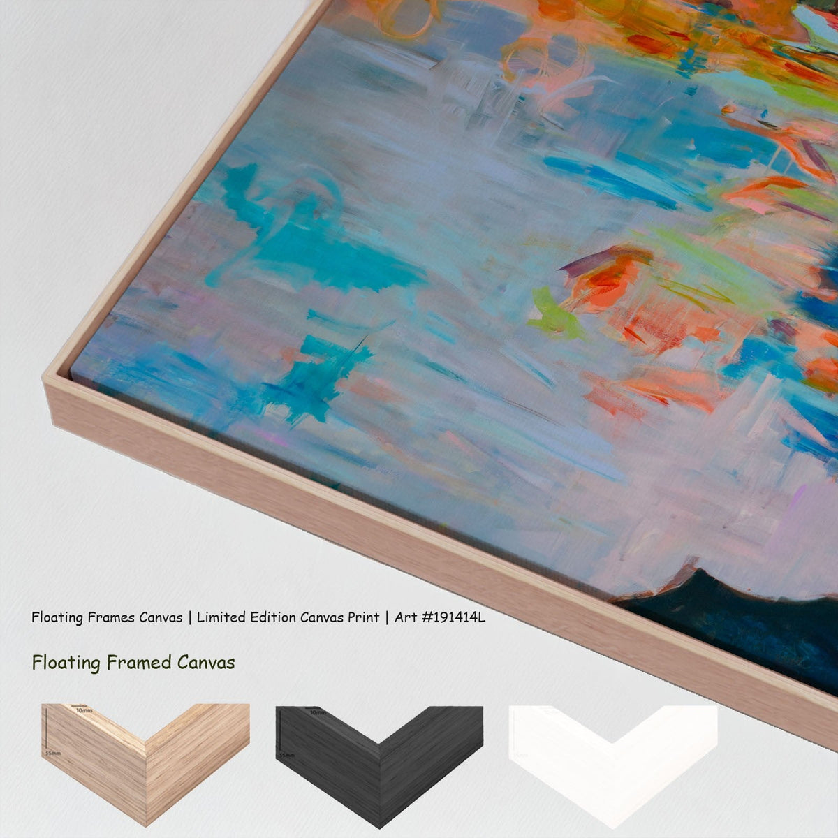 Summer Jiang — Whole Large Scale canvas wall art with floating frame options