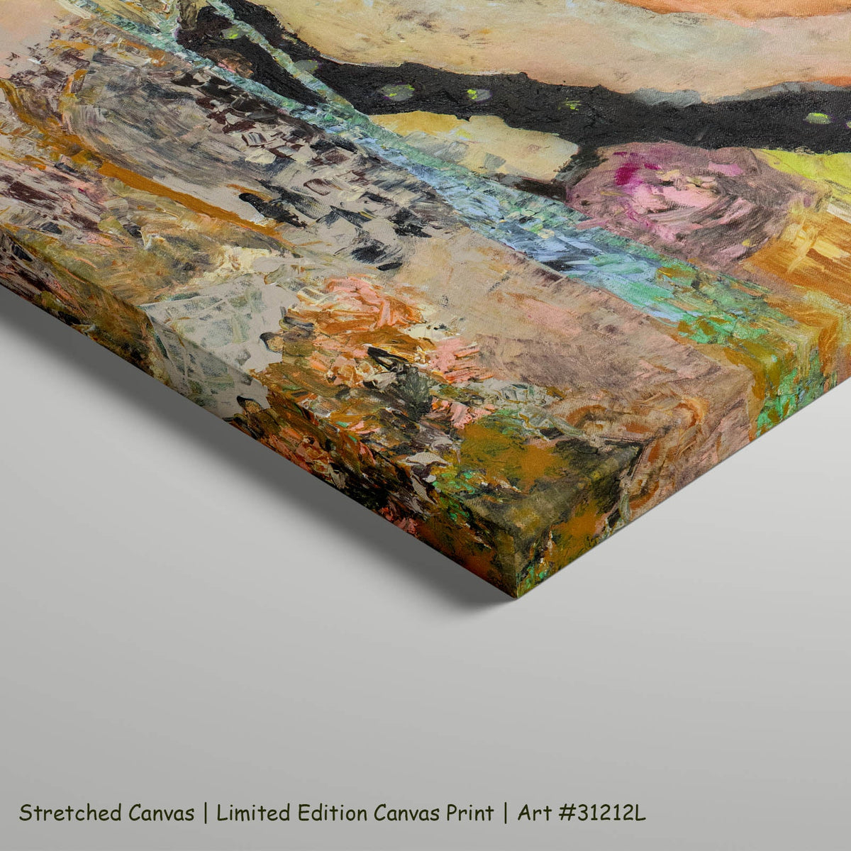 Summer Jiang — Wodonga Large Abstract art on stretched canvas