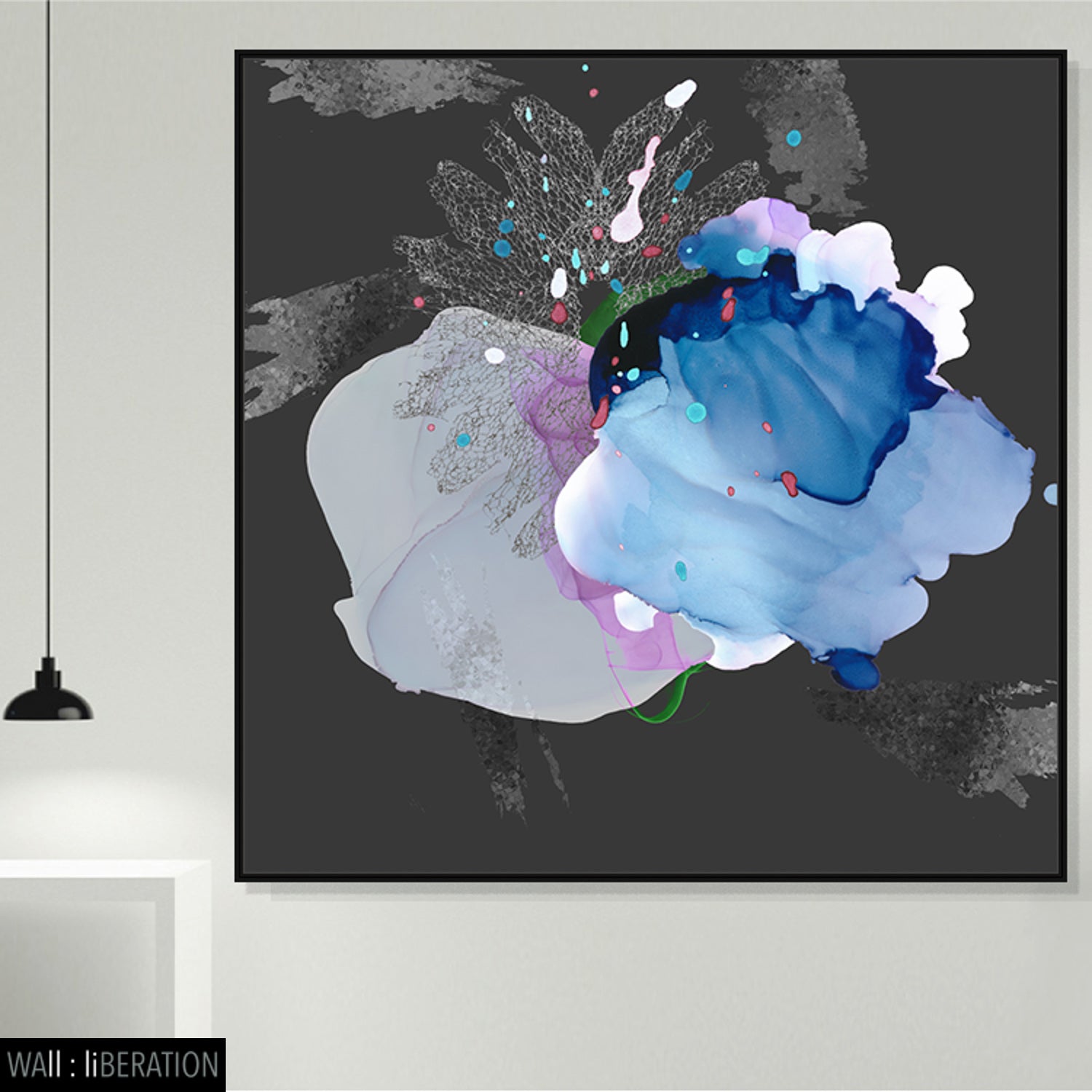 Abstract modern art print | The begining #250122-6