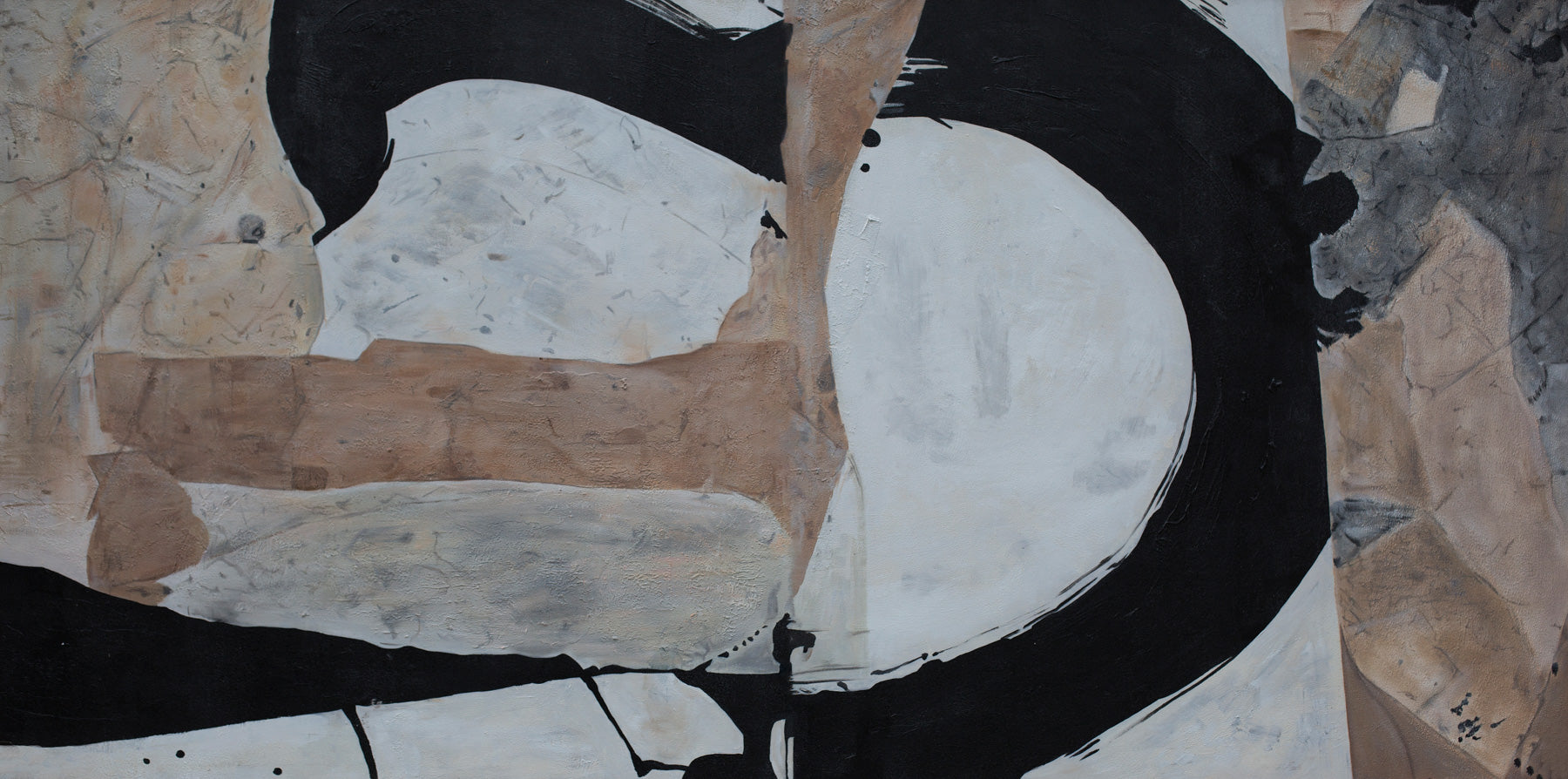 Contemporary abstract art |  The Search | Mix media #526