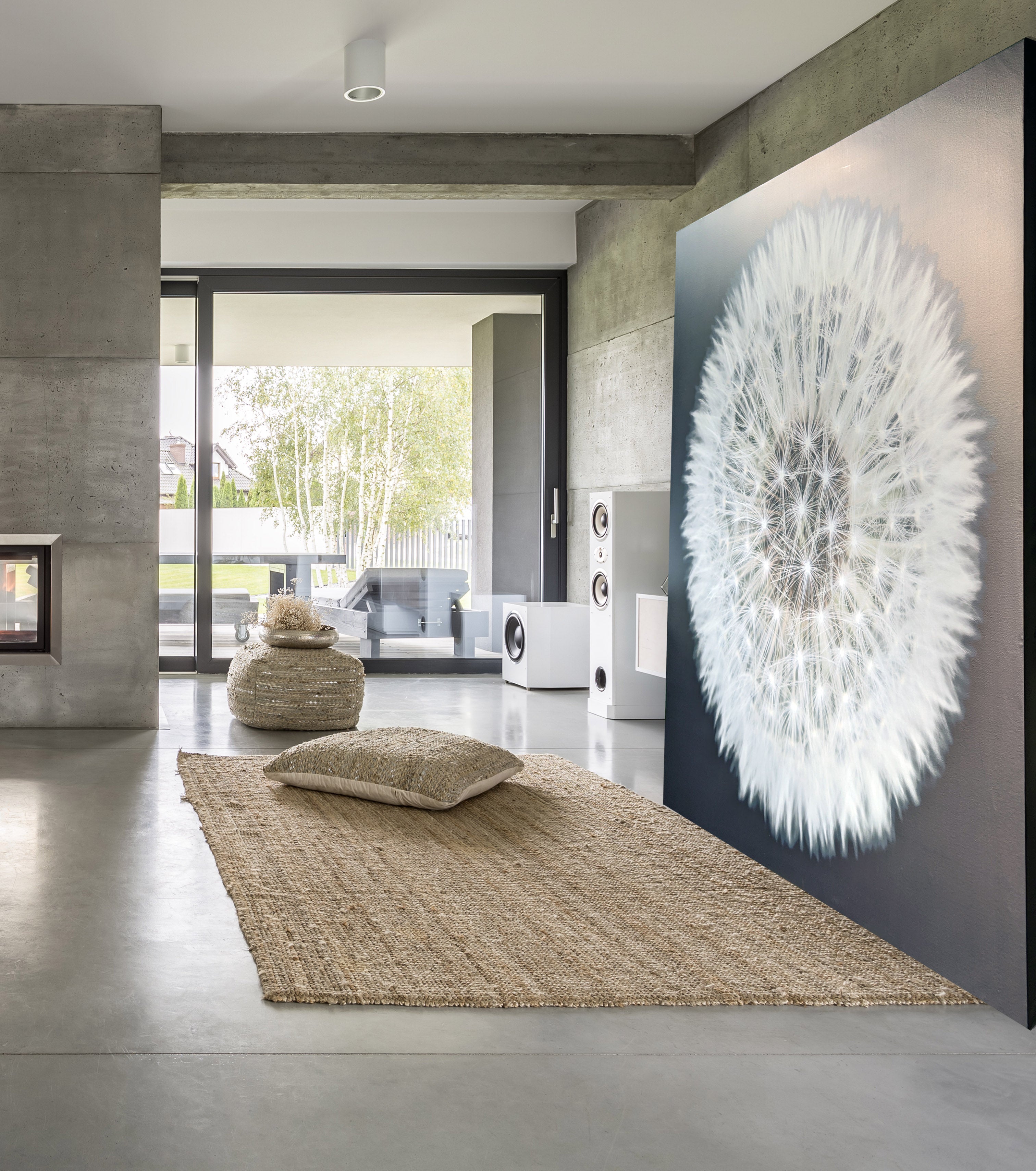 Dandelion art photography canvas print | box floating framed | #684 - Wall Liberation